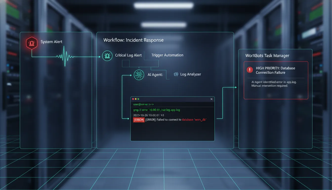 Automated incident response workflow