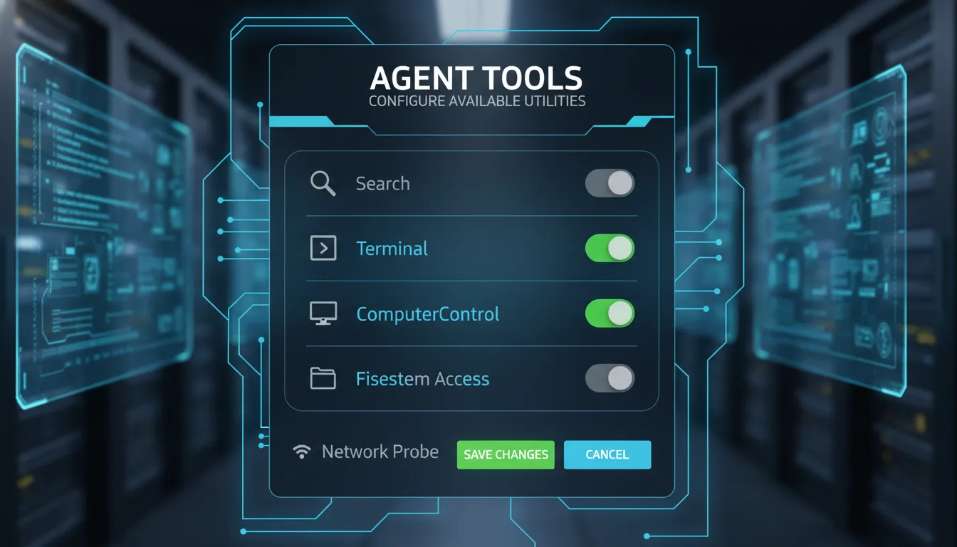 Agent Tool Configuration