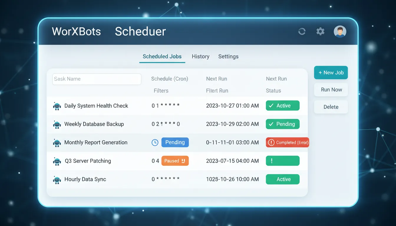 Task Scheduler UI