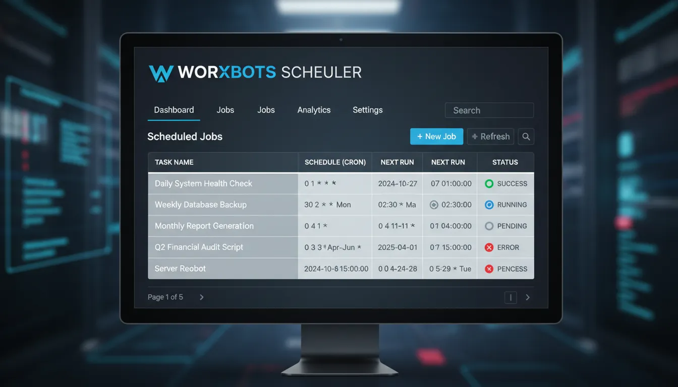 Task Scheduler UI