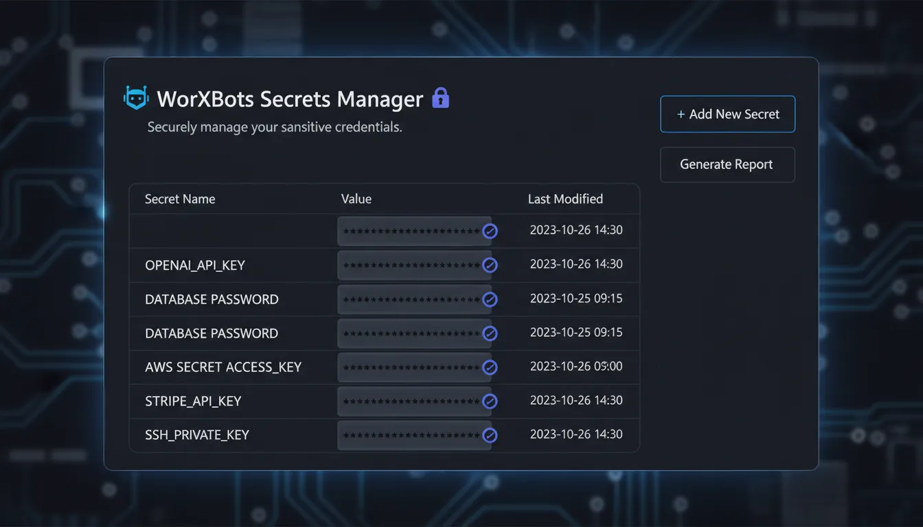 Secrets Manager UI