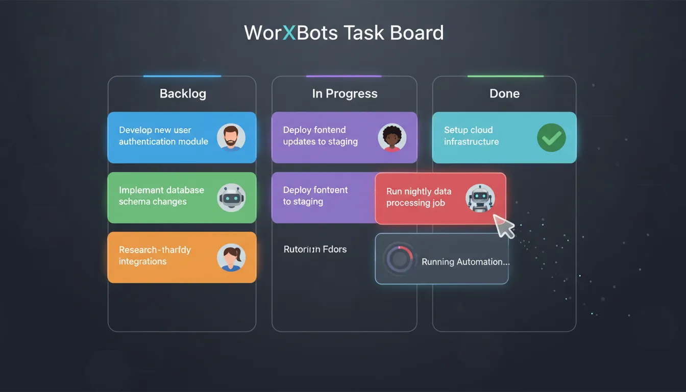 WorxBots Task Board