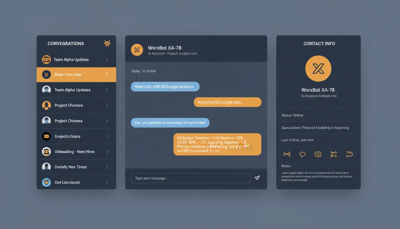WorxBots Unified Messaging Client