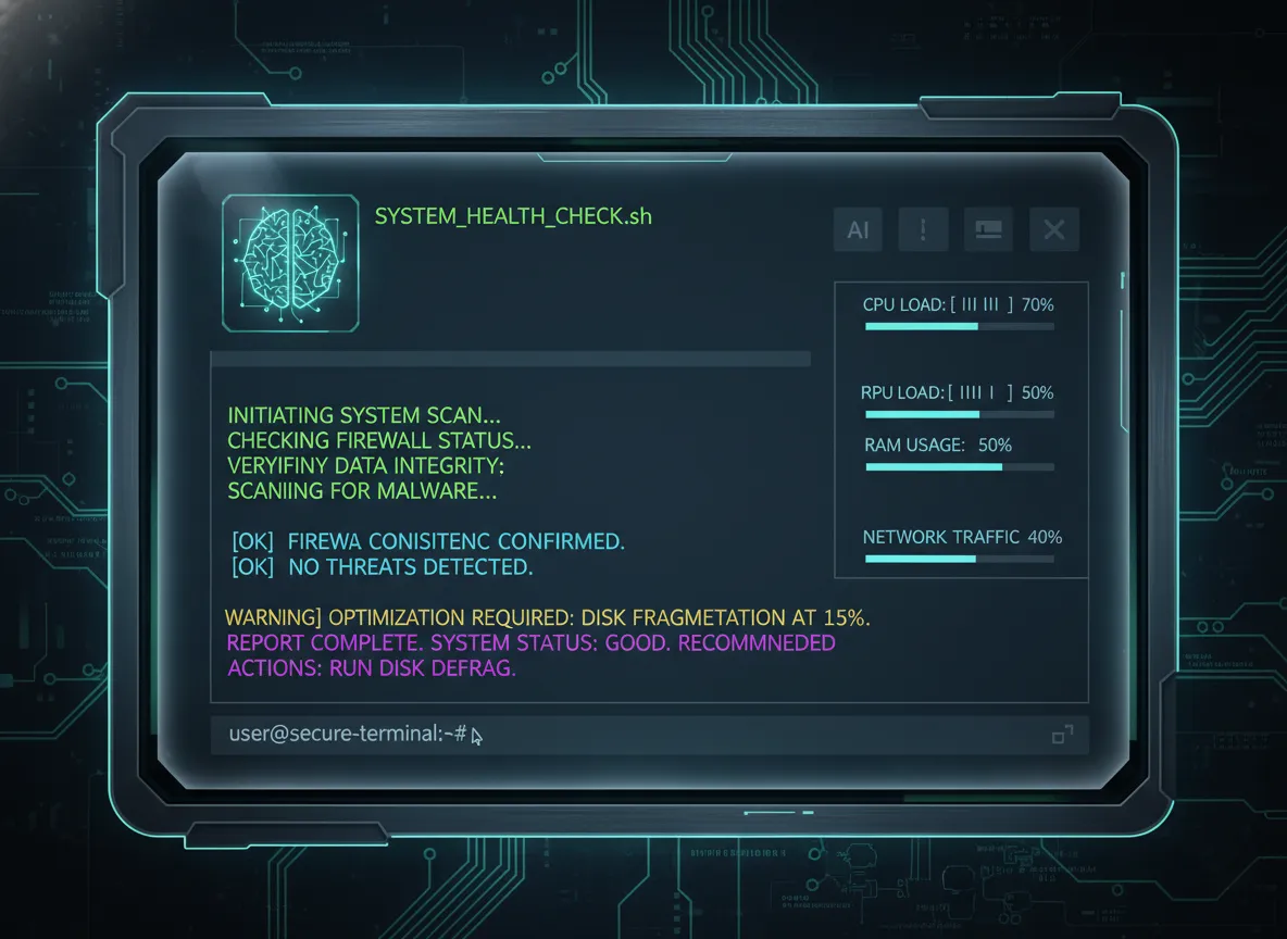 AI agent using a terminal