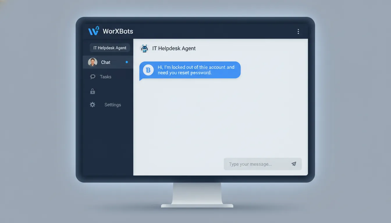 User requests password reset